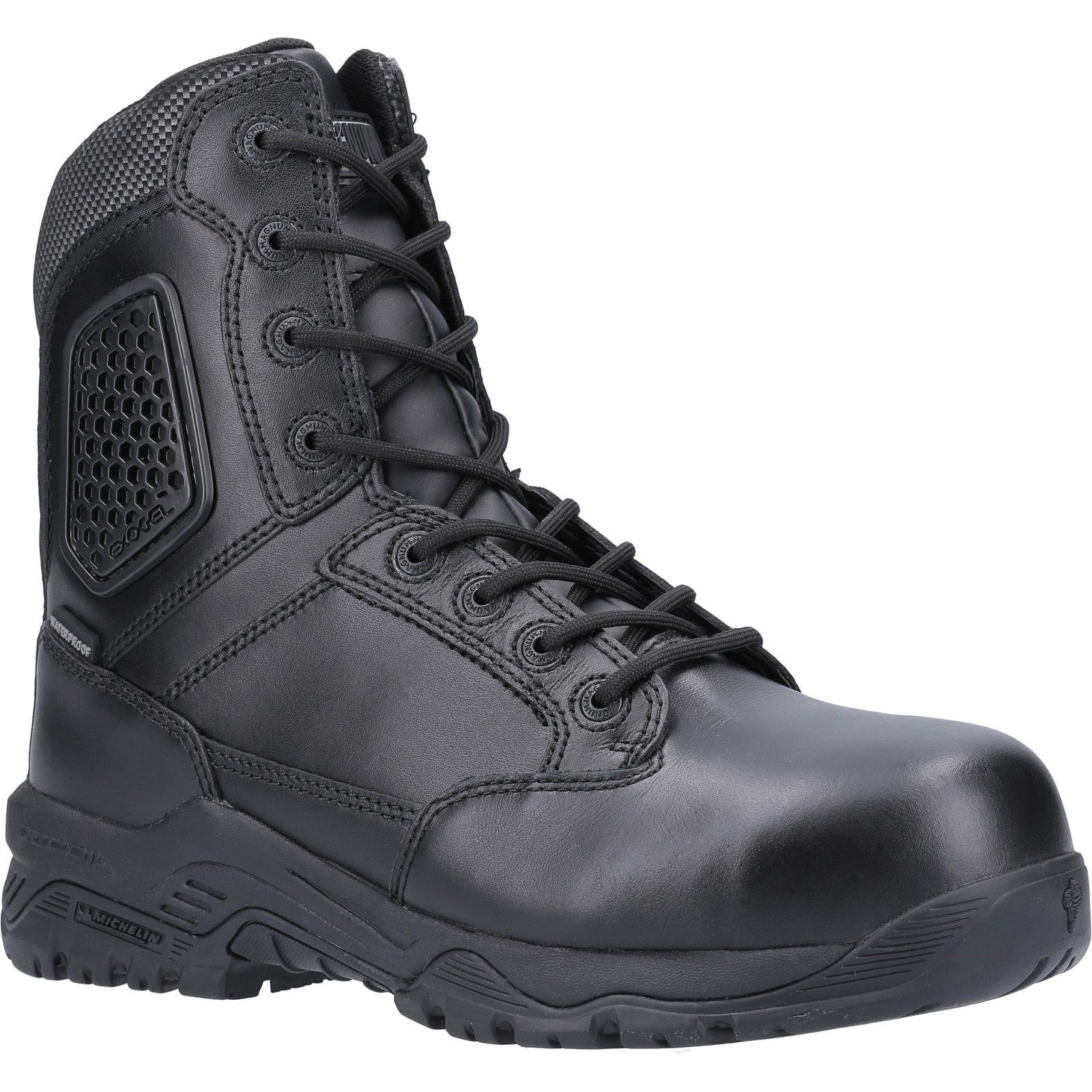 Magnum Strike Force 8.0 Side-Zip CT CP WP Uniform Safety Boot S3 Black