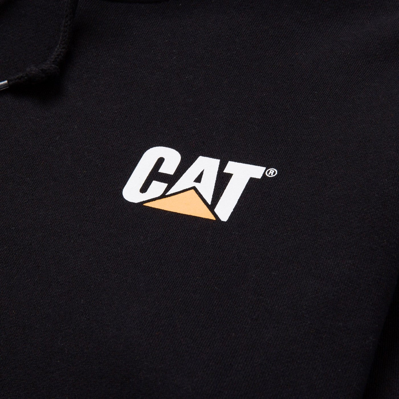 Caterpillar Trademark Banner Hooded Sweatshirt  Black