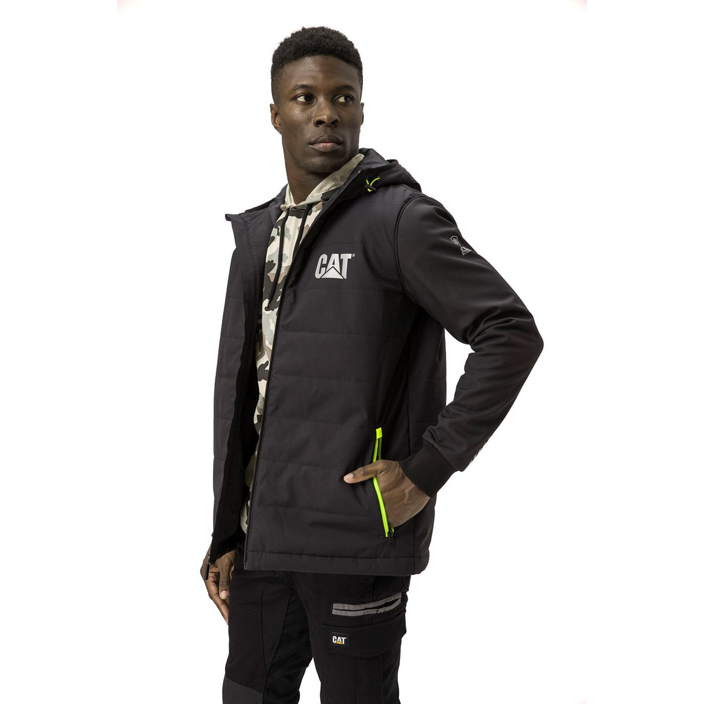 Caterpillar Tech Hybrid Jacket  Black