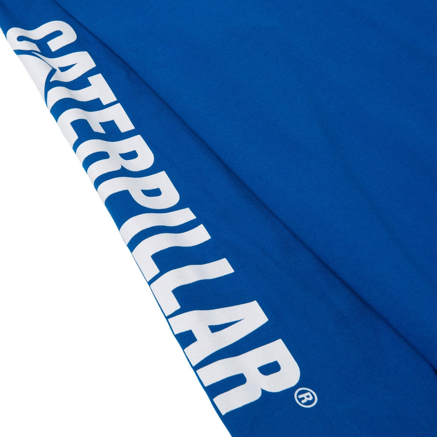 Caterpillar Trademark Banner Long Sleeve T-Shirt  Memphis Blue