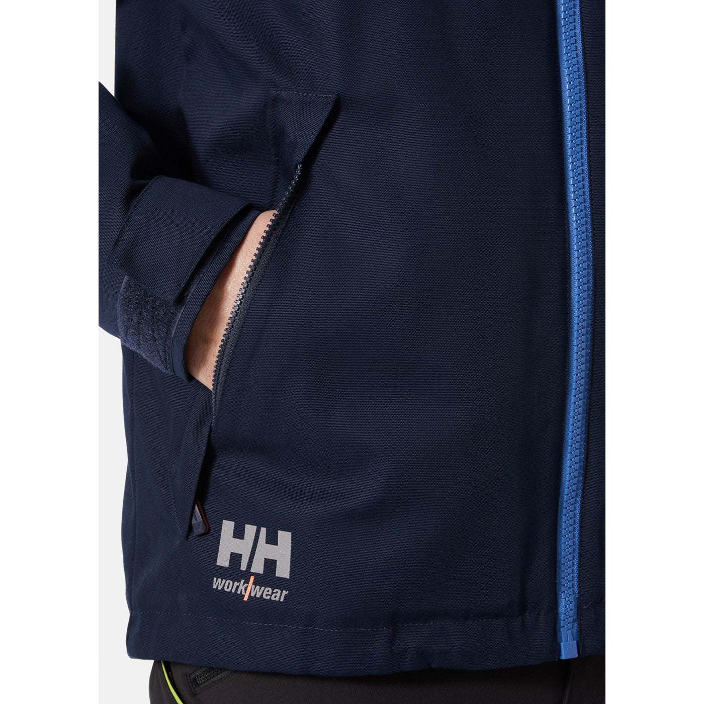 Helly Hansen Workwear Oxford Winter Jacket  Navy/Stone Blue
