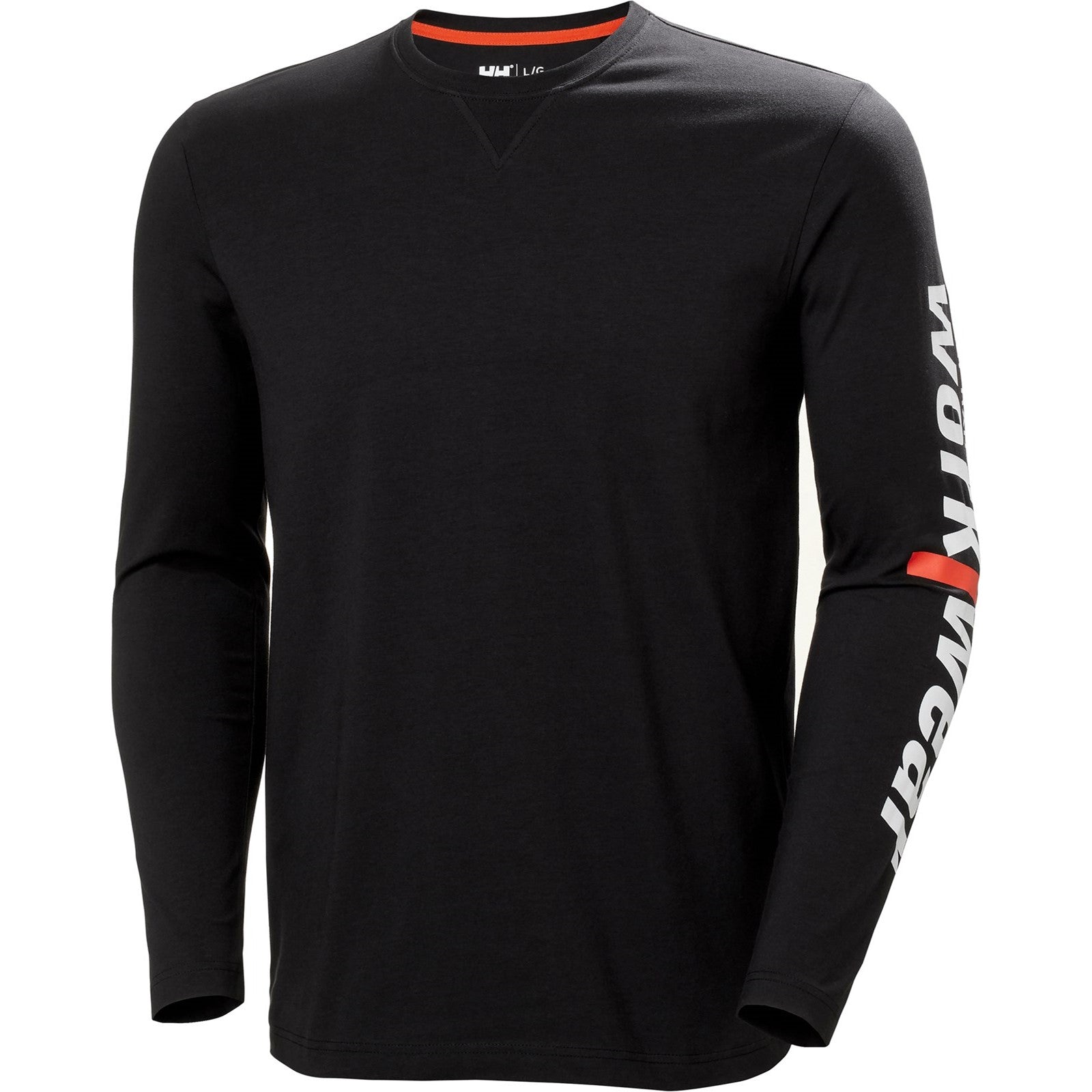 Helly Hansen Workwear Logo Longsleeve  Black