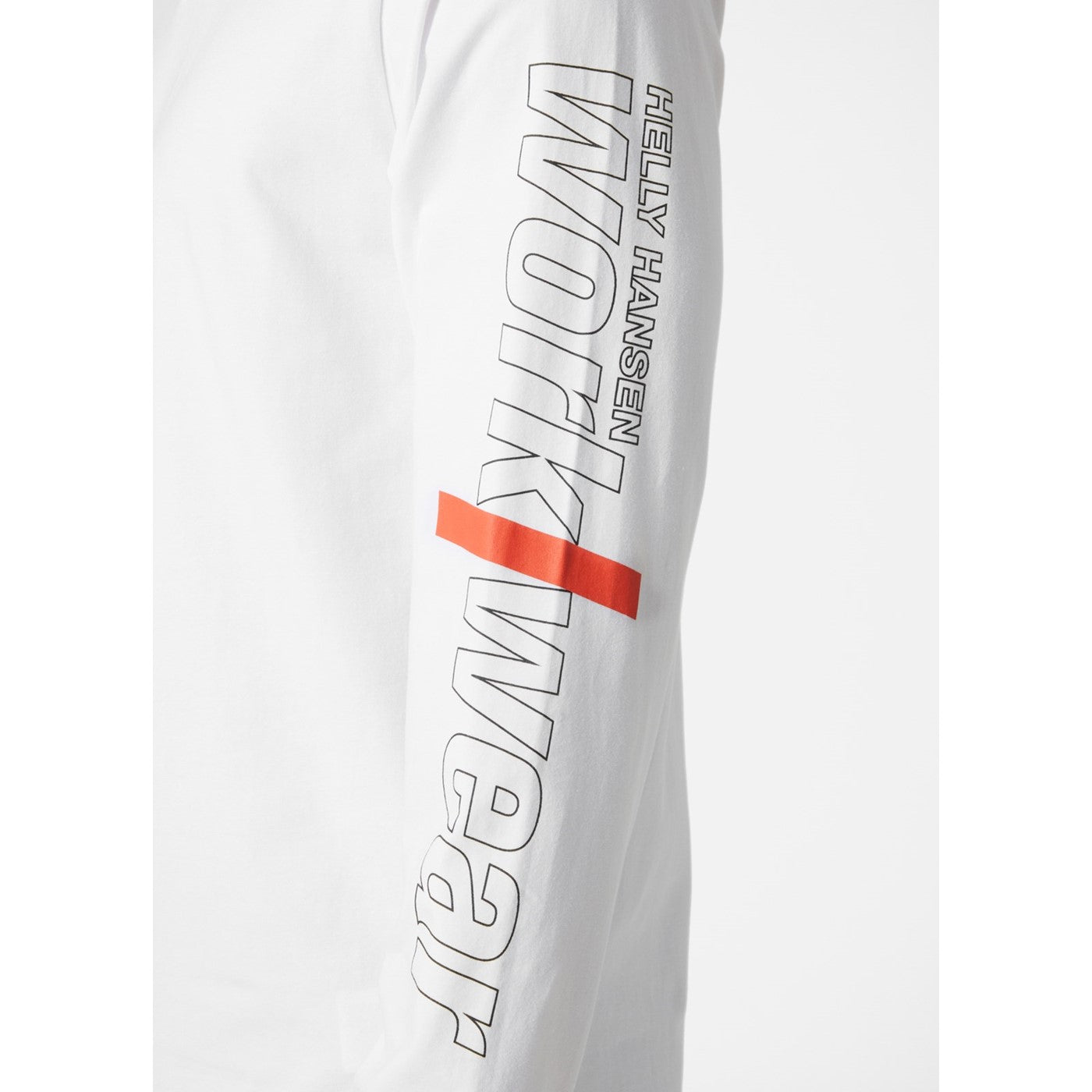 Helly Hansen Workwear Logo Longsleeve  White