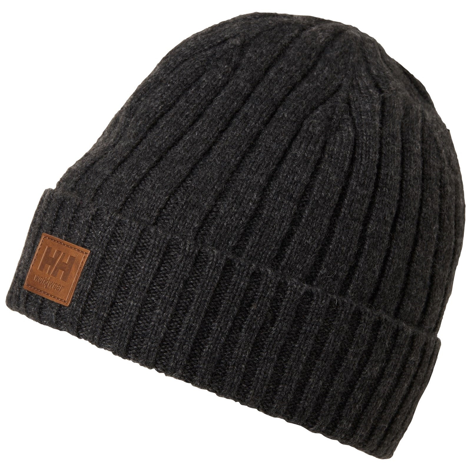 Helly Hansen Workwear Classic Wool Cuff Beanie  Dark Grey