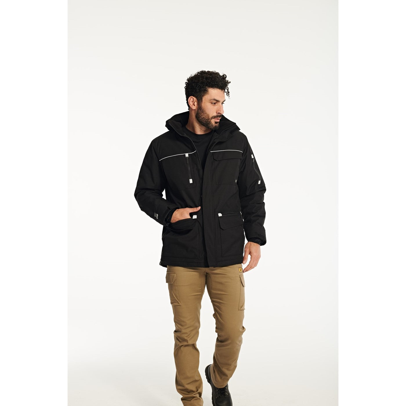 Caterpillar Insulated Work Parker  Black