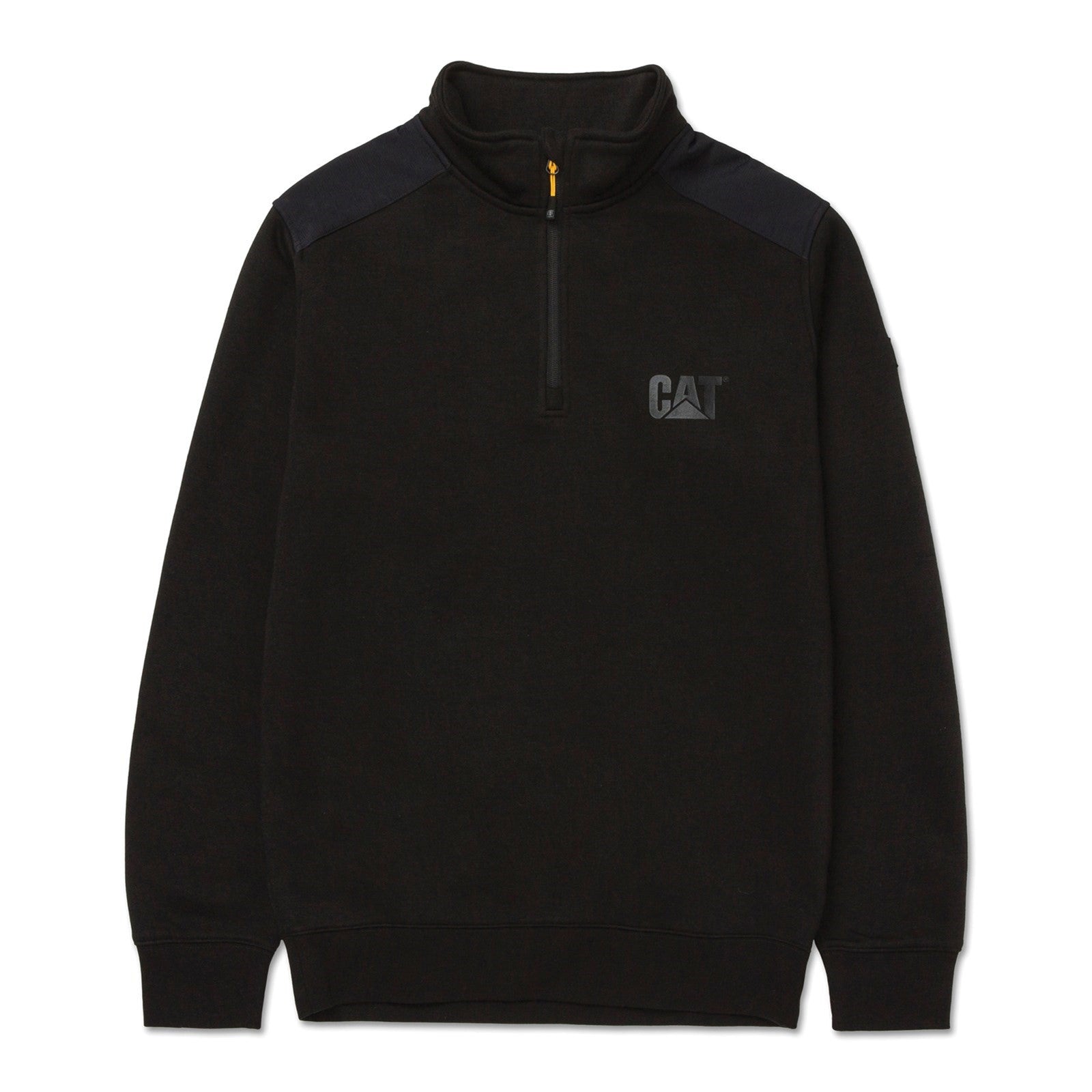 Caterpillar Essential 1/4 Zip Sweatshirt  Black