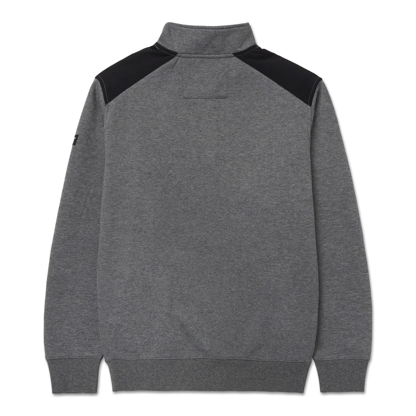 Caterpillar Essential 1/4 Zip Sweatshirt  Dark Heather Grey