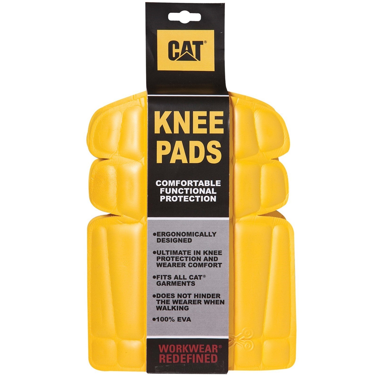 Caterpillar Knee Pads  Yellow